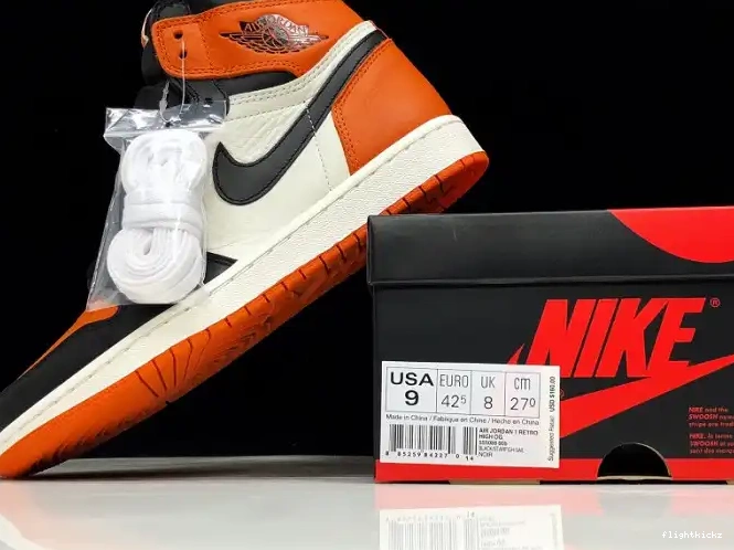 Retro 1 Air Jordan Backboard555088-005 Shattered OG High 0529